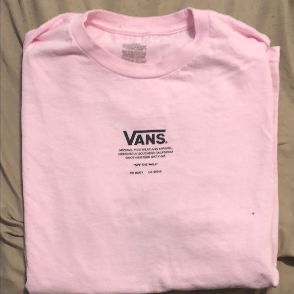 Pink Vans T-Shirt